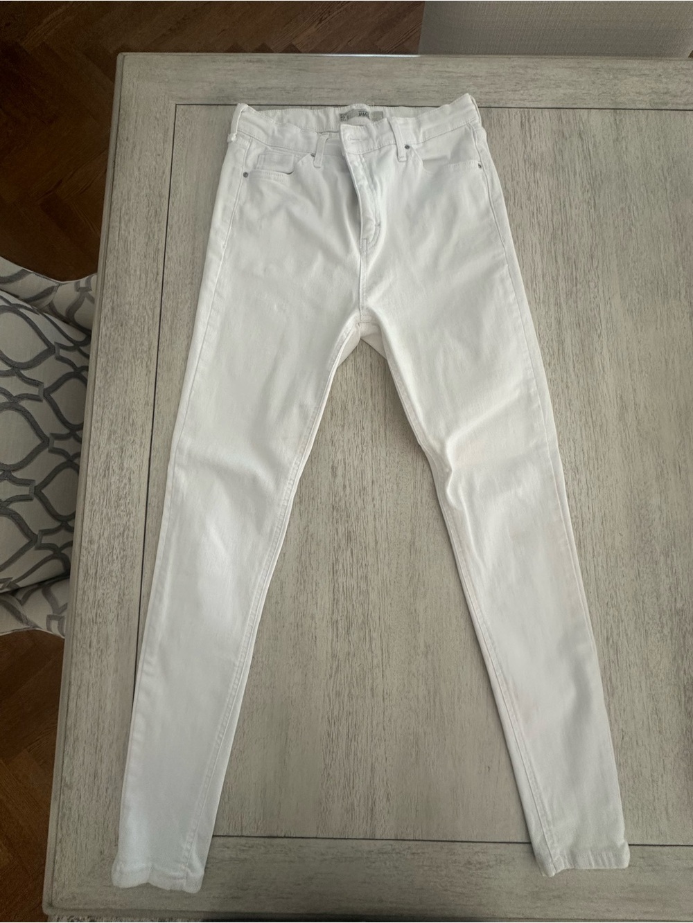 Topshop Jamie White Women's Skinny Jeans